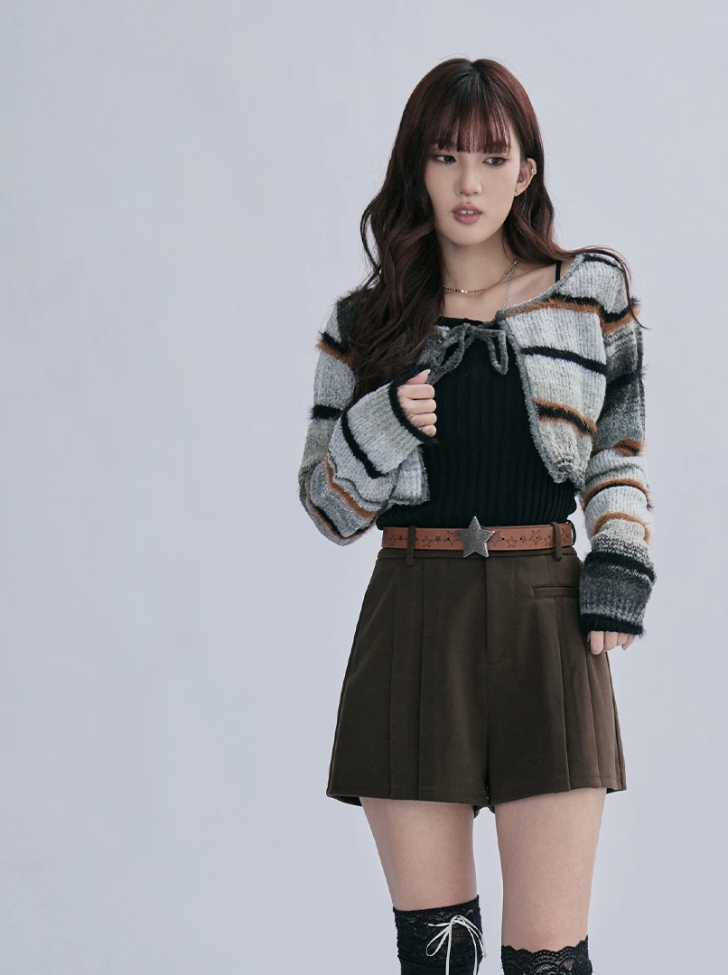 漸變感針織小外套