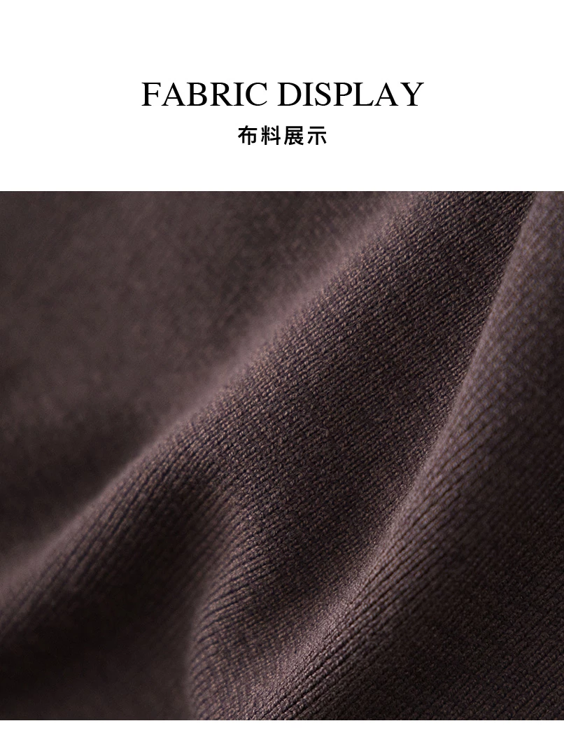 喇叭袖挖領露腰針織