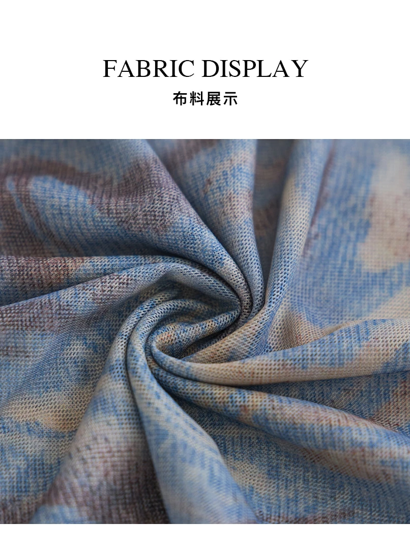 不規則網紗T