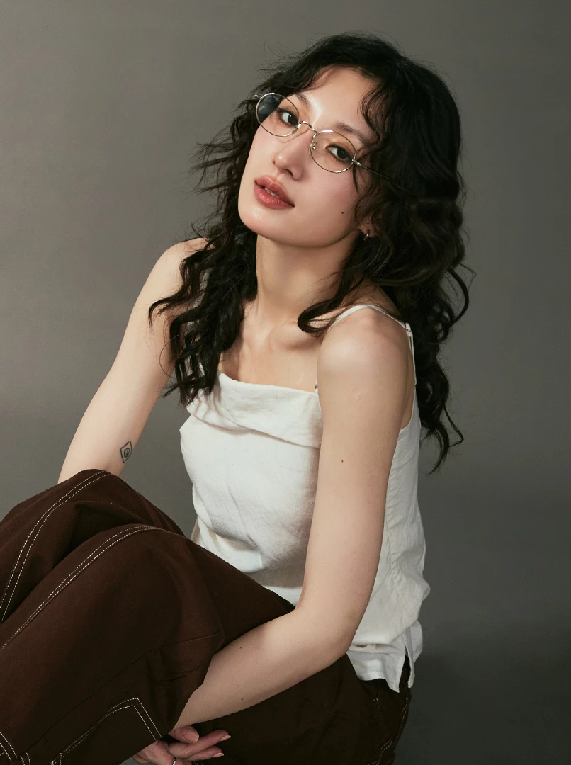 可拆細肩平口上衣