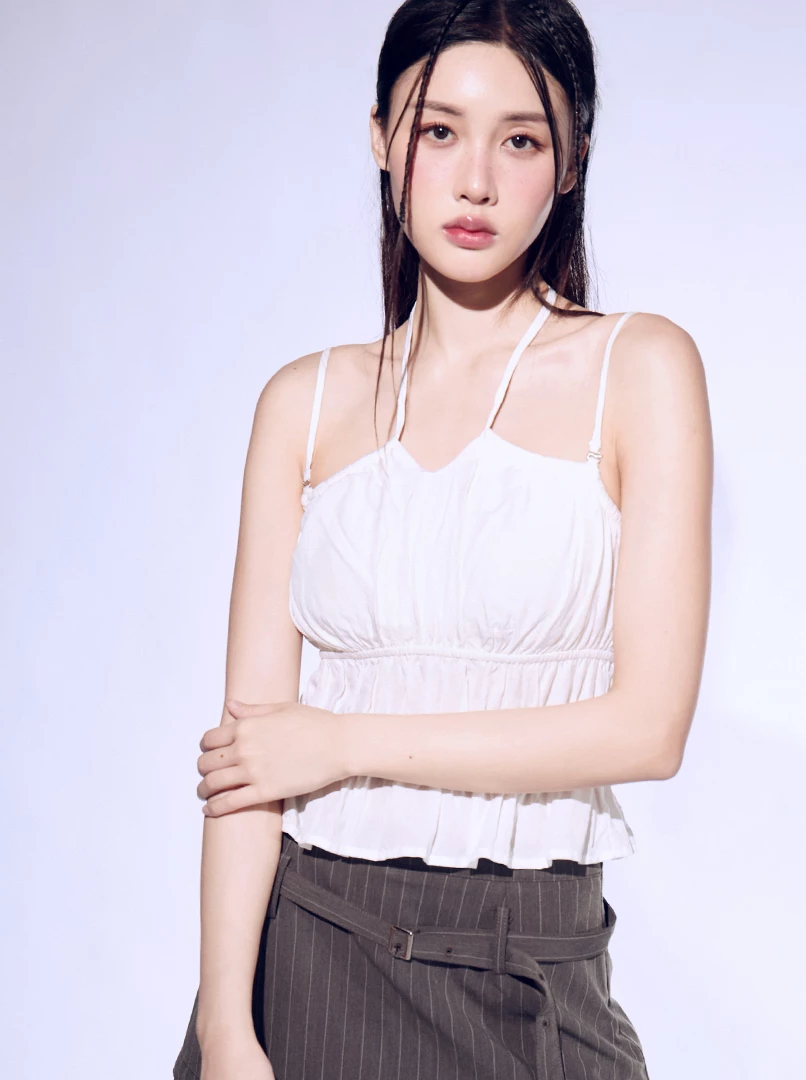 綁帶繫脖bra背心上衣