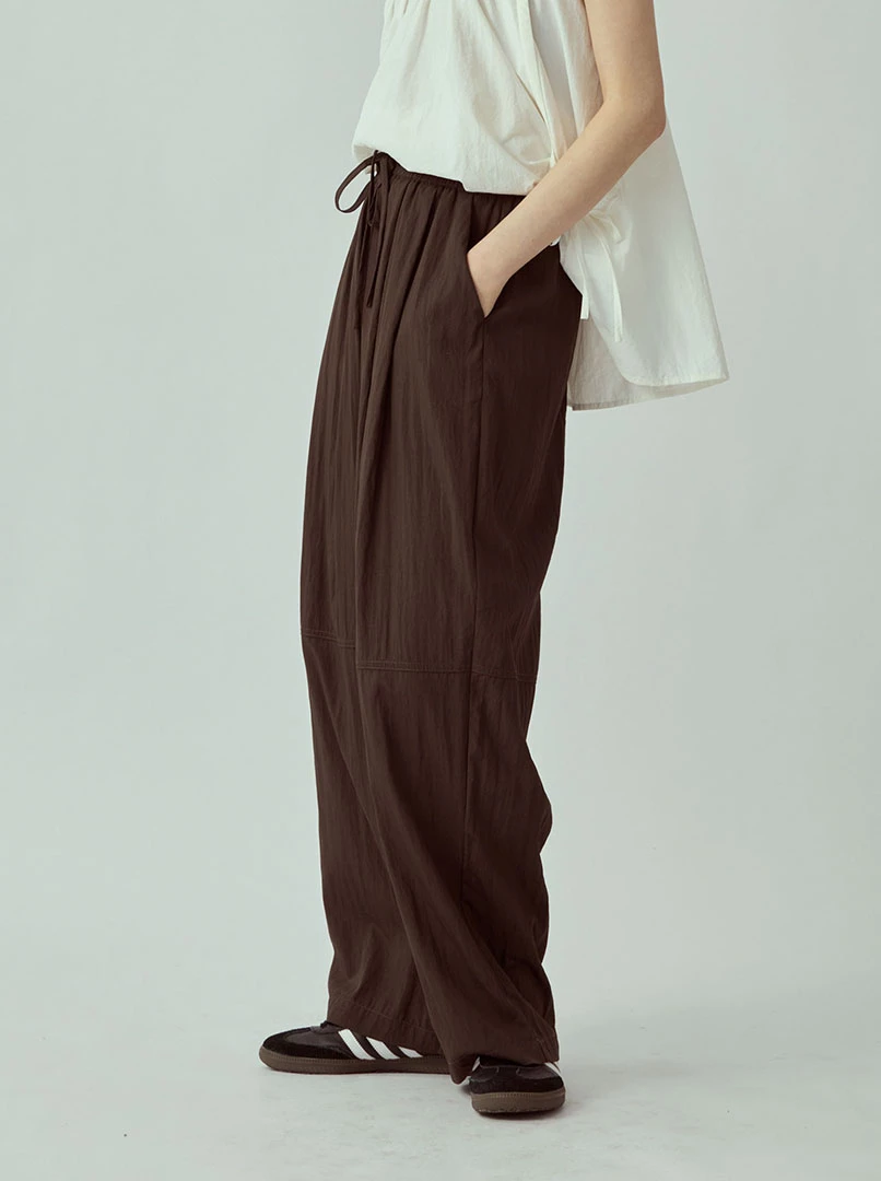 設計感抽繩背心