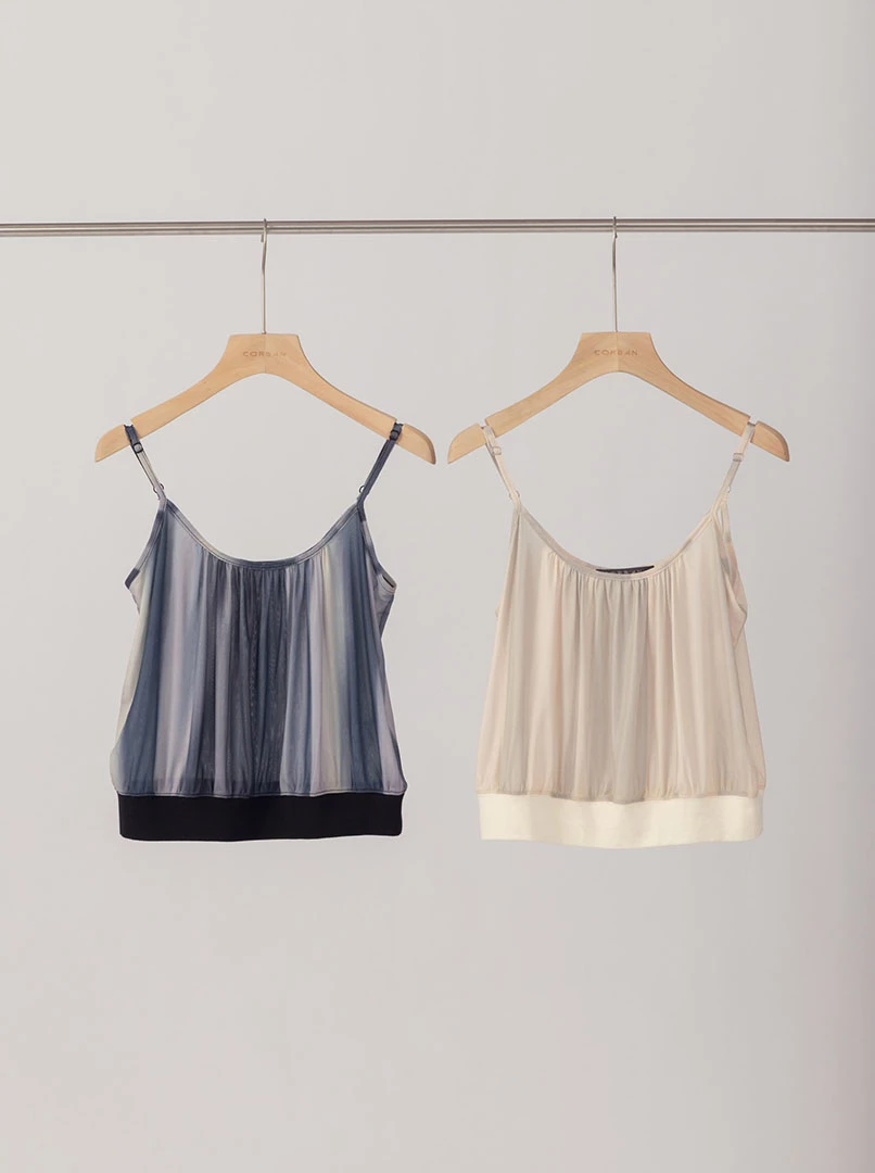 渲染網紗造型背心