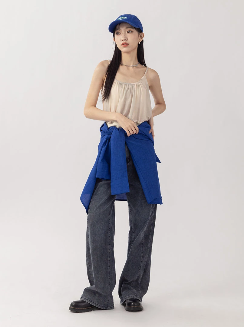 渲染網紗造型背心