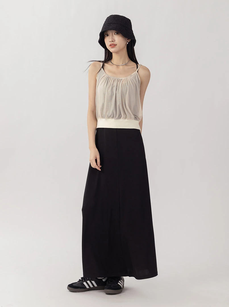 渲染網紗造型背心