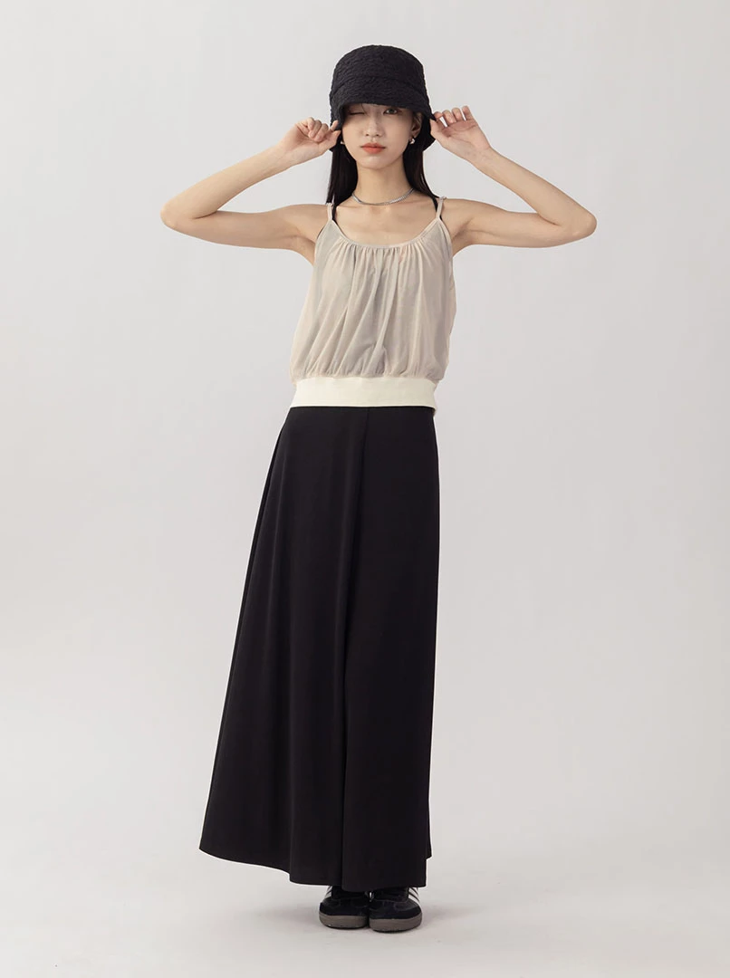 渲染網紗造型背心