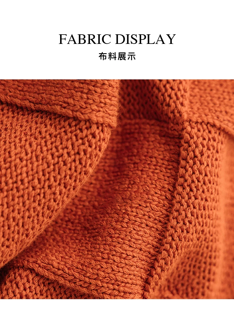 立體格子針織背心