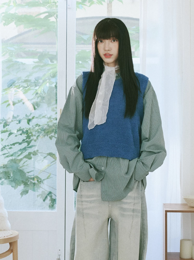 柔軟熊熊毛感背心