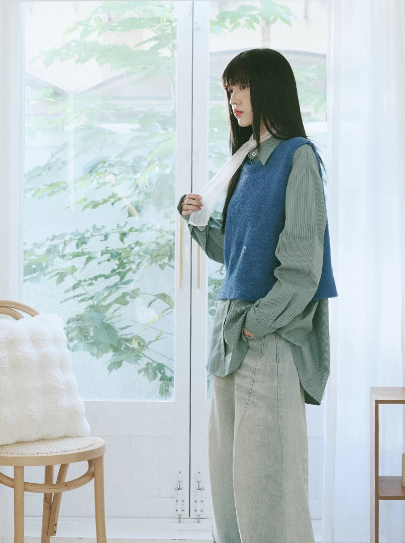 柔軟熊熊毛感背心