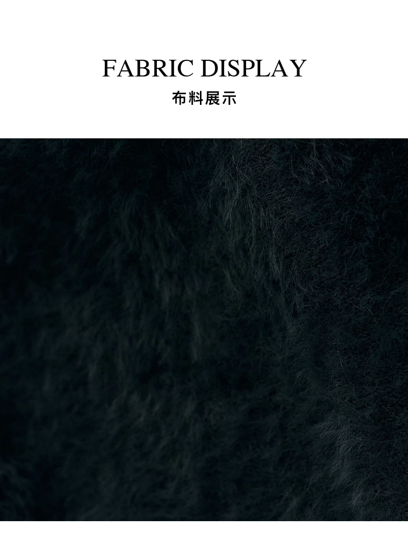 黑土聯名水貂毛外套