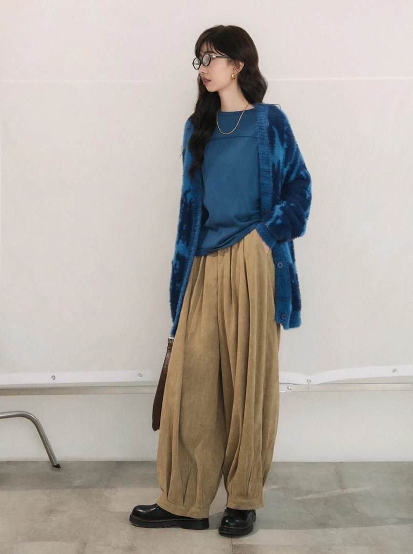 混色水貂毛外套