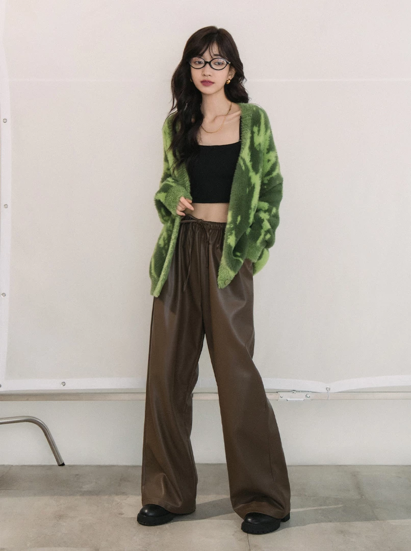 混色水貂毛外套