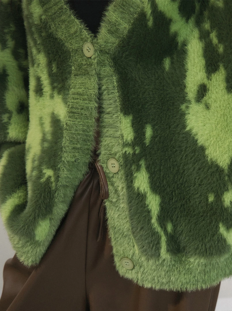 混色水貂毛外套