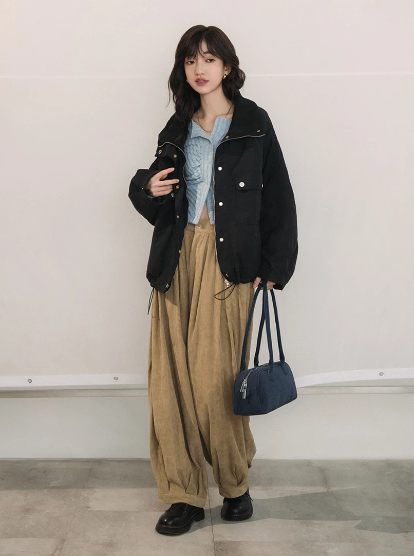 立領工裝夾克外套