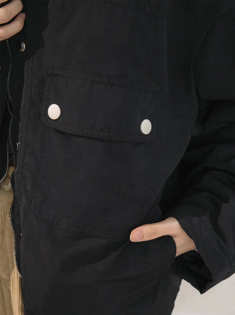 立領工裝夾克外套