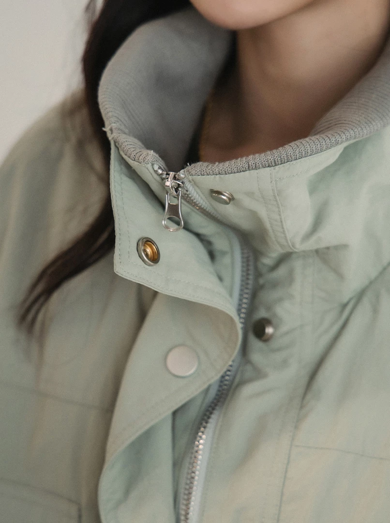 立領工裝夾克外套