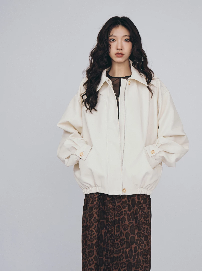 品牌款經典皮衣