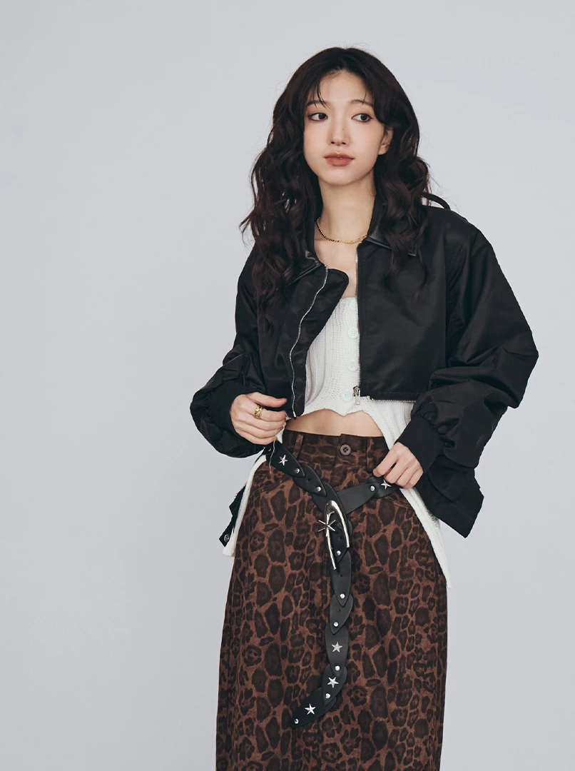 可拆式飛行短外套