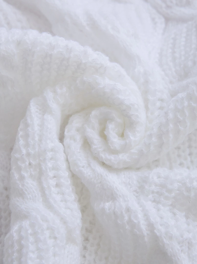 溫柔麻花針織外套