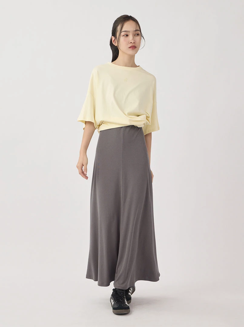 V領修身針織長洋