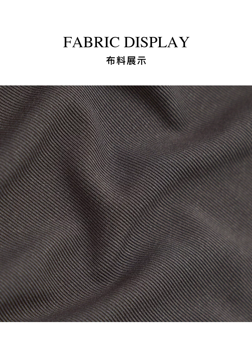 V領修身針織長洋