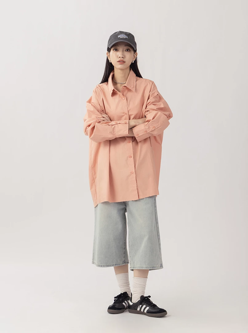 鬚邊感造型襯衫