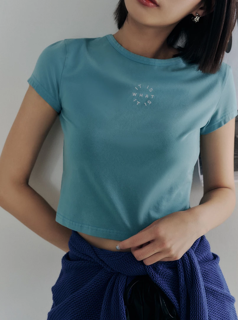 黑土聯名洗舊短上衣