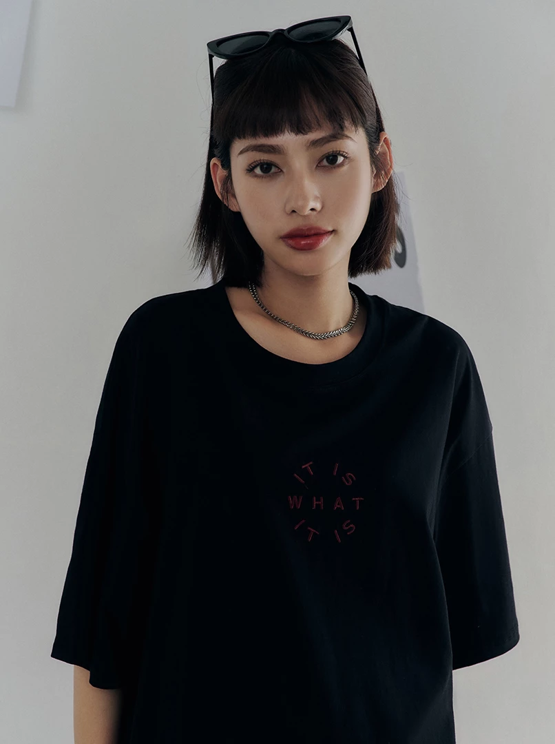 黑土聯名刺繡OV T-SHIRT