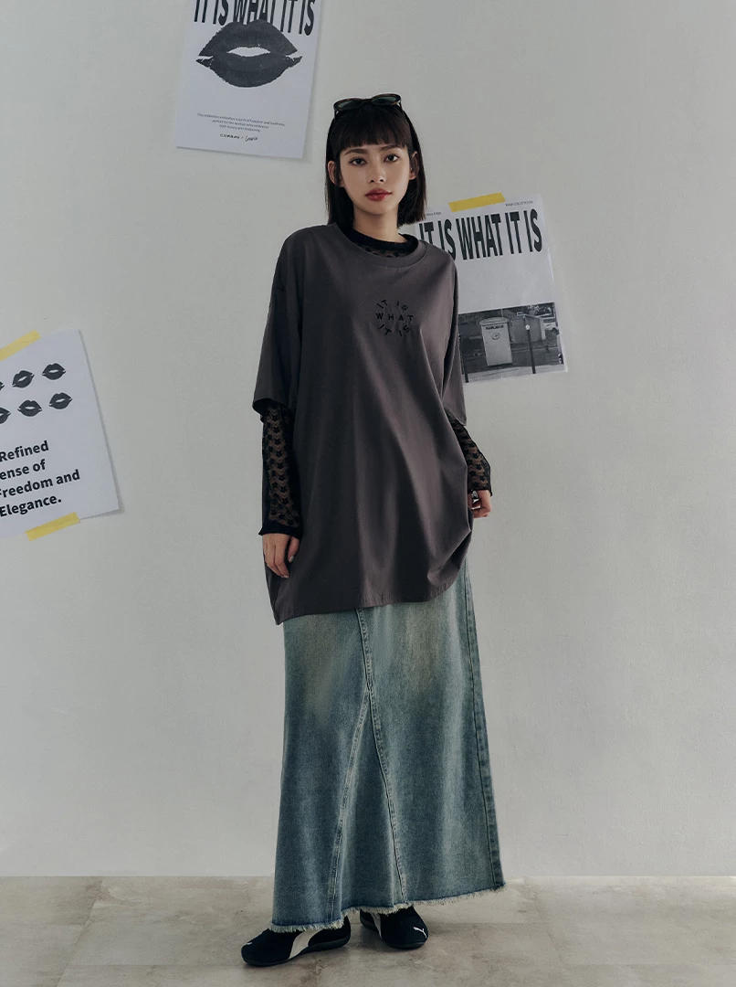 黑土聯名刺繡OV T-SHIRT