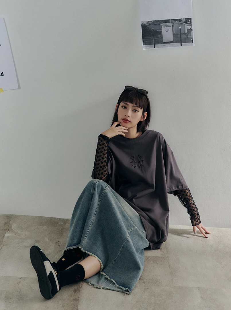 黑土聯名刺繡OV T-SHIRT