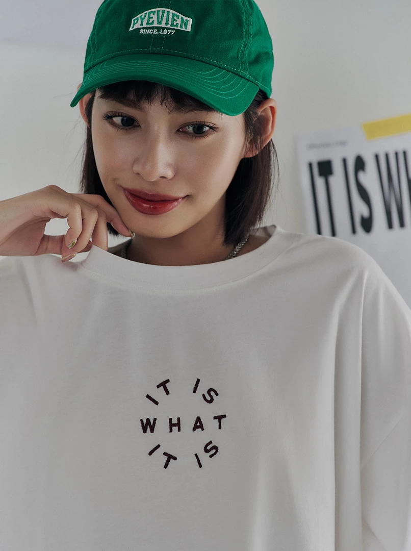 黑土聯名刺繡OV T-SHIRT