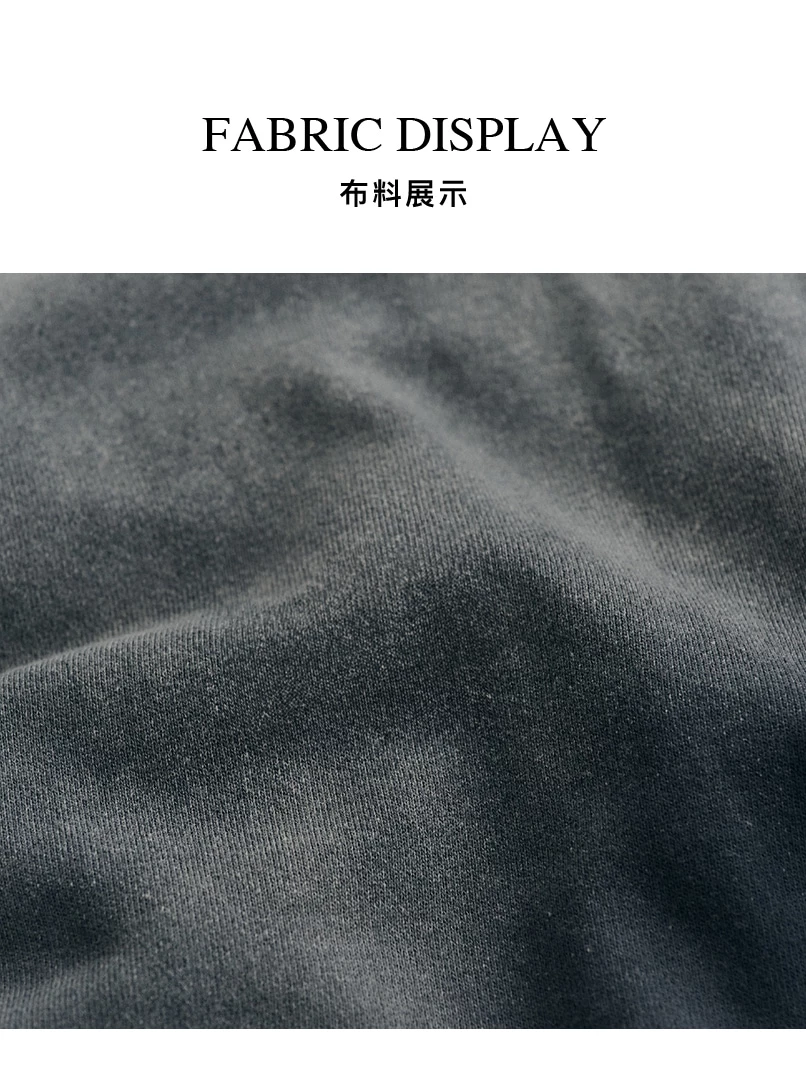 黑土聯名洗舊帽T