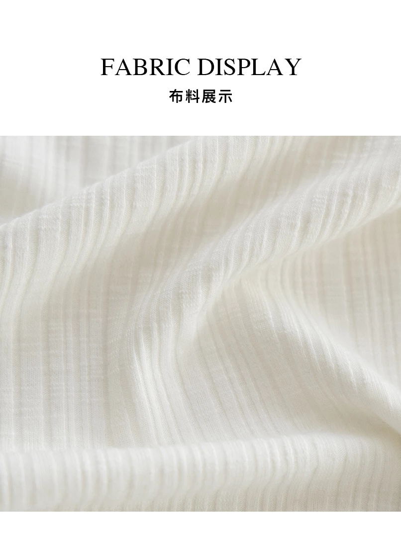 疊搭紋理長版衫