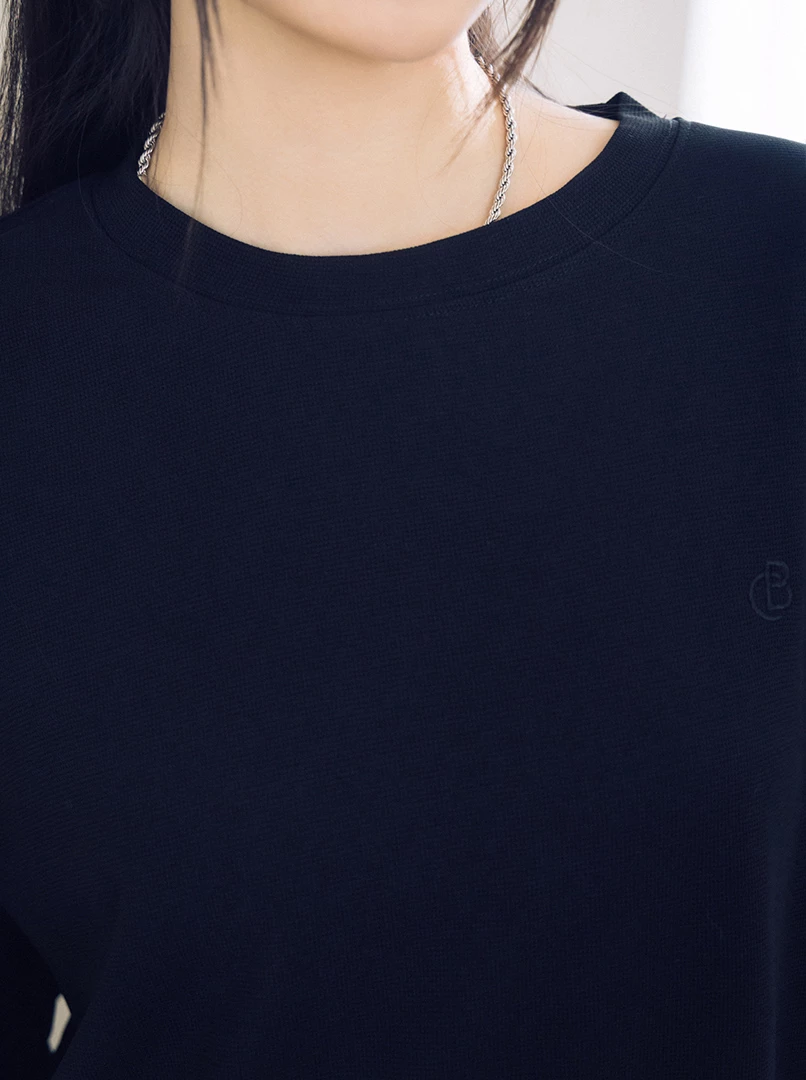 慵懶自在舒適感長袖衫