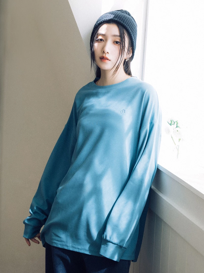 慵懶自在舒適感長袖衫