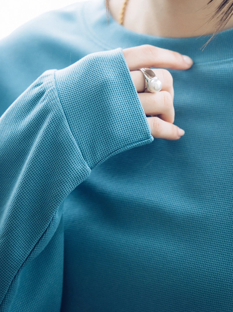 慵懶自在舒適感長袖衫