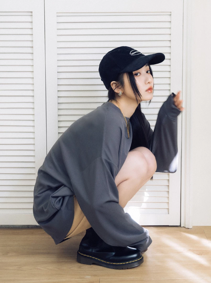 慵懶自在舒適感長袖衫