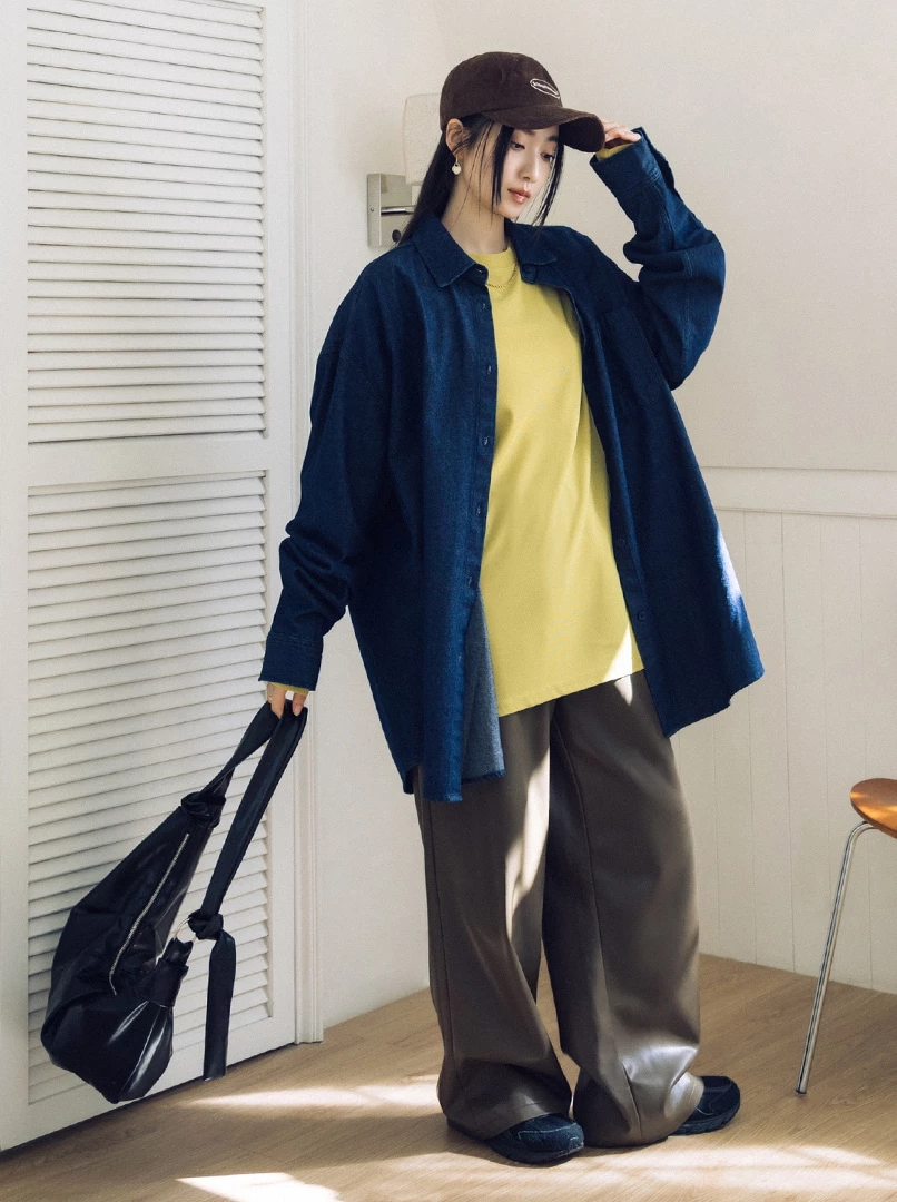 慵懶自在舒適感長袖衫