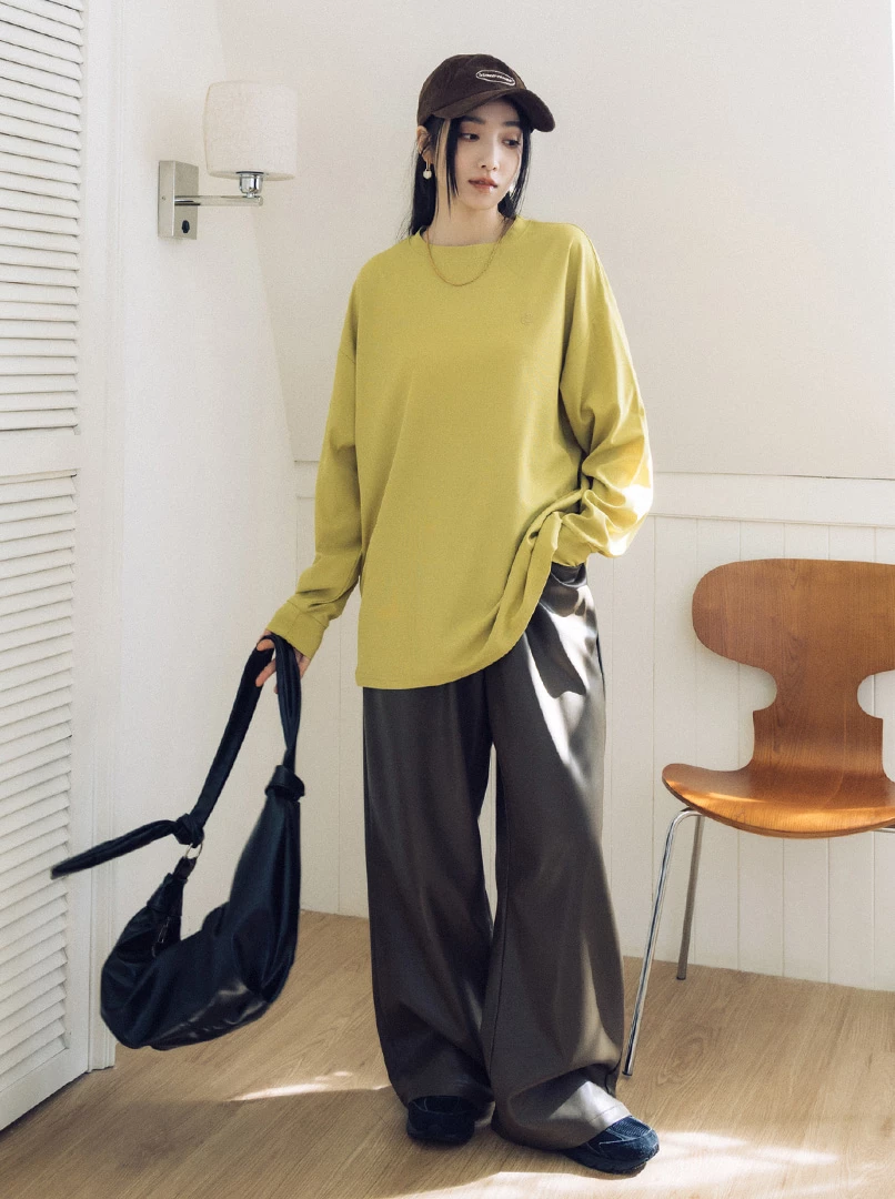 慵懶自在舒適感長袖衫