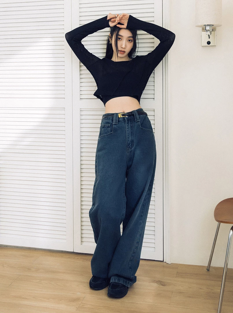 微透斜線立體上衣