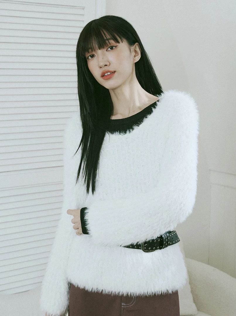 溫柔風毛毛氣質上衣