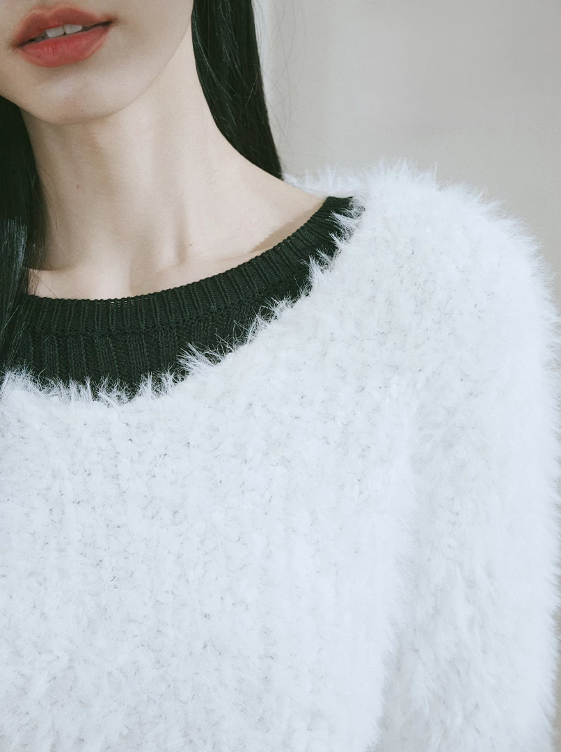 溫柔風毛毛氣質上衣