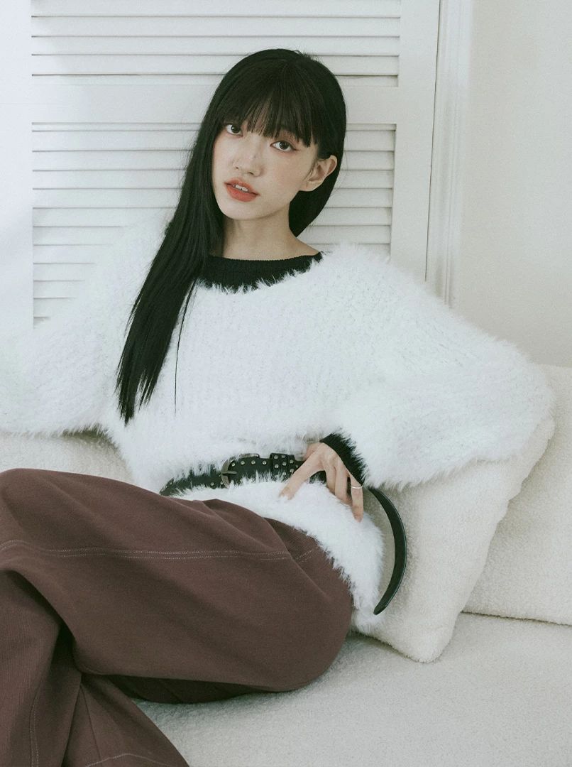 溫柔風毛毛氣質上衣