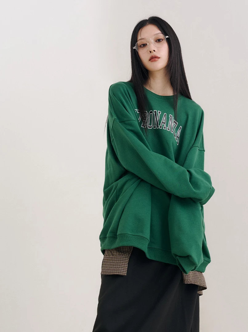 天使數字字樣大學T