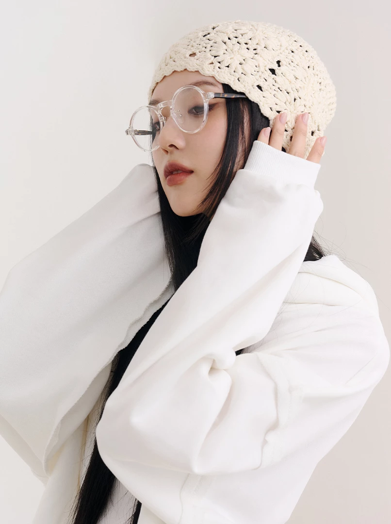 純色連帽隨性大學T