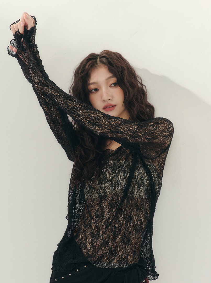 2.0hen美蕾絲上衣