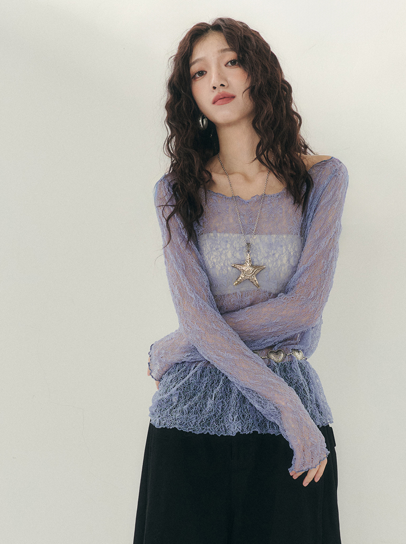 2.0hen美蕾絲上衣