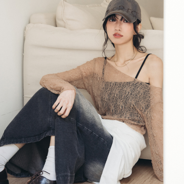 hen美蕾絲上衣